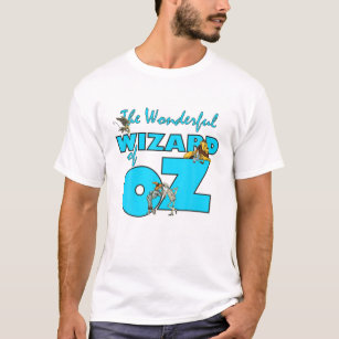 The Wonderful Wizard Of OZ Dorothy Tinman Cowardly T-Shirt