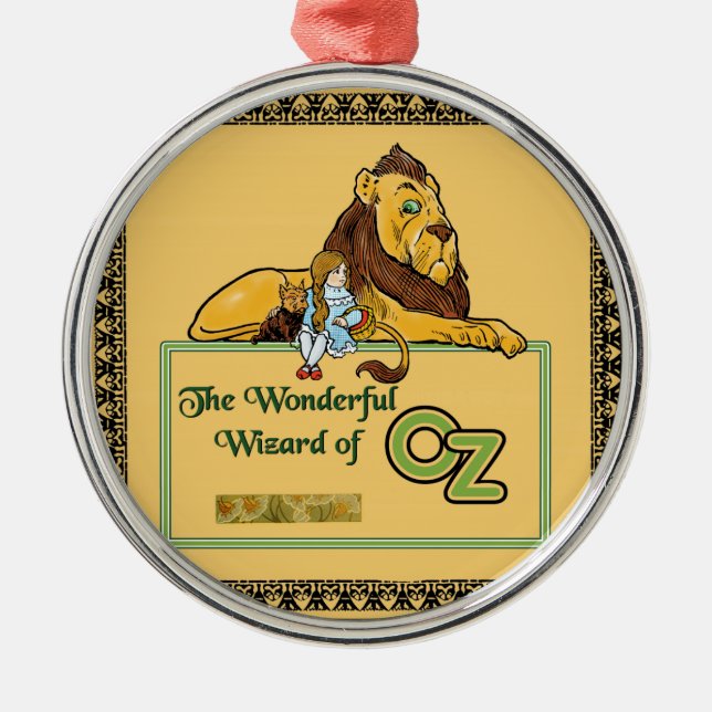 The Wonderful Wizard of Oz Metal Tree Decoration (Front)