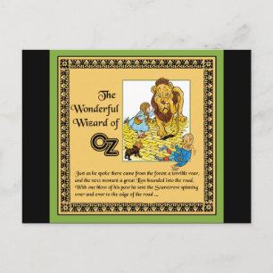The Wonderful Wizard of Oz Postcard