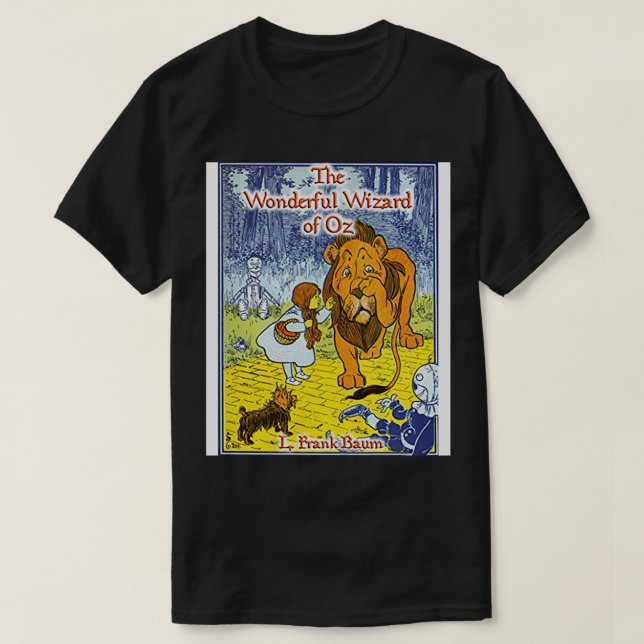 The Wonderful Wizard Of Oz T-Shirt (Design Front)