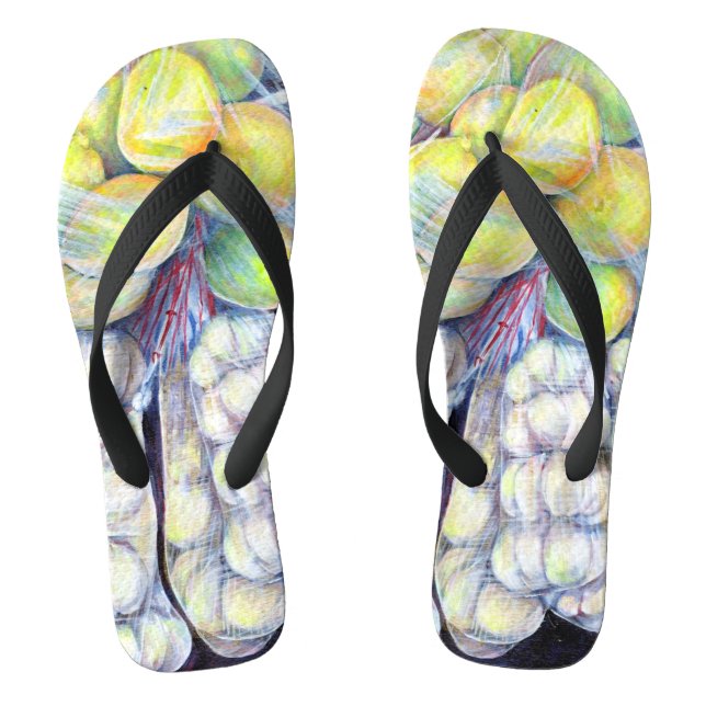 The Wonders of the Wet Markets, Singapore Flip Flops (Footbed)