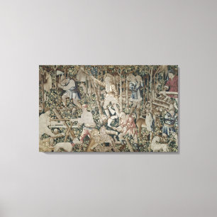 The Woodcutters, Tournai Workshop Canvas Print