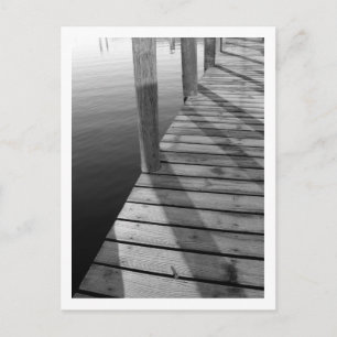 The Wooden Boat Dock Postcard