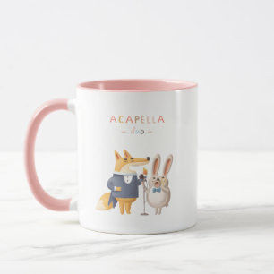 The Woodland Animal Acapella Duo Mug