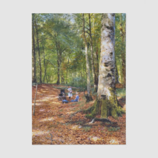 The Woodland Glade by Peder Mork Monsted Tissue Paper
