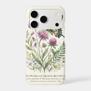 The Woodland Meadow Butterfly Phone Case