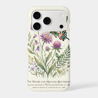 The Woodland Meadow Butterfly Phone Case