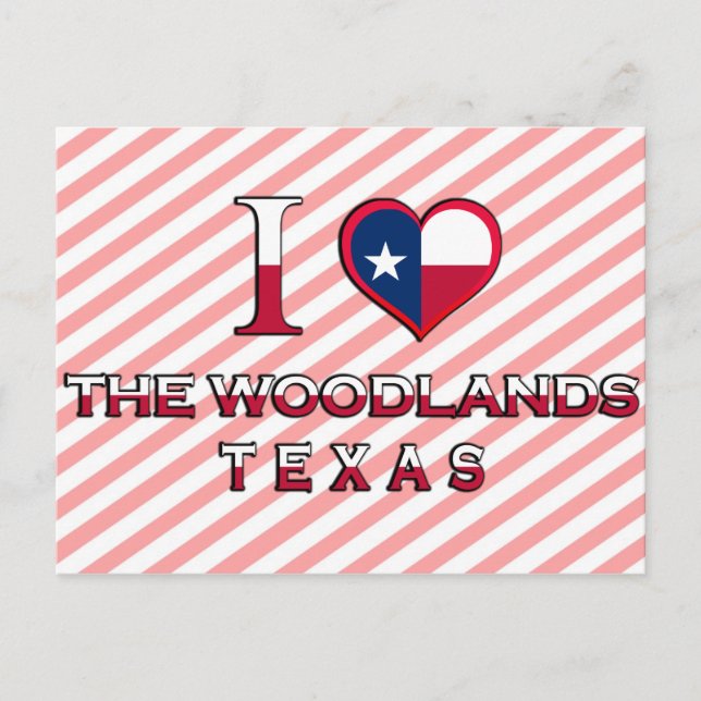 The Woodlands, Texas Postcard (Front)