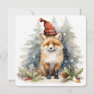 The Woodlawn Collection: Christmas Fox Holiday Card
