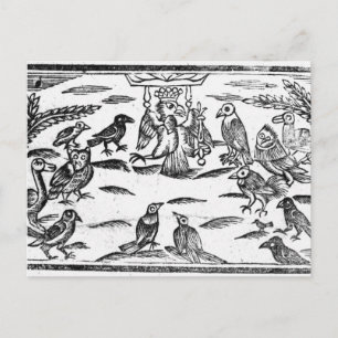 The Woody Choristers or The Birds Harmony Postcard