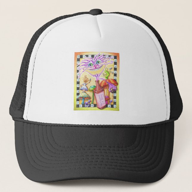 The WorCHESHIRE CAT Trucker Hat (Front)