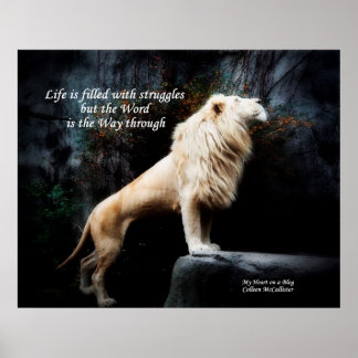 The Word is the Way Through Poster