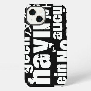 The word "No" in different languages iPhone 13 Case