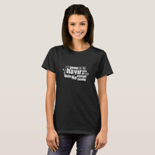 The word "No" in different languages T-Shirt