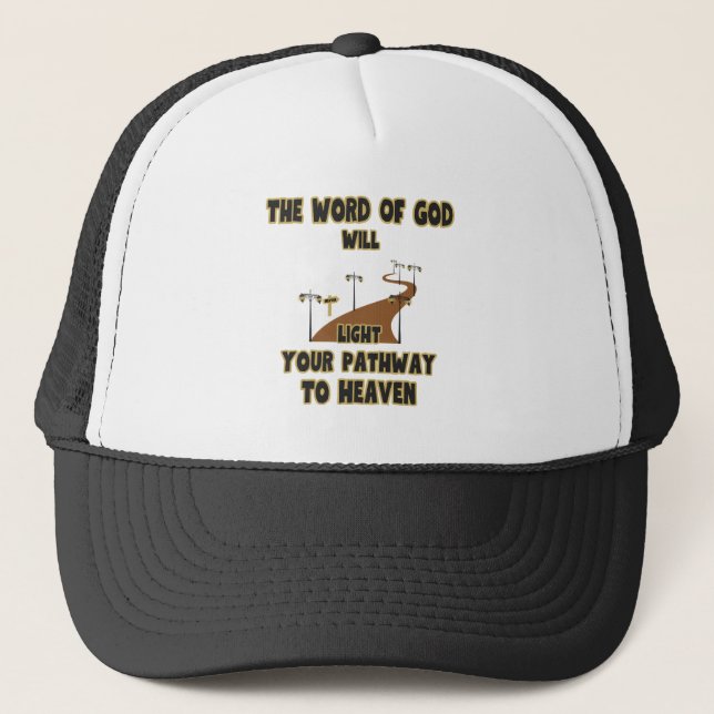 The Word Of God Will Light Trucker Hat (Front)