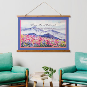 The word of our God stands Hanging Tapestry