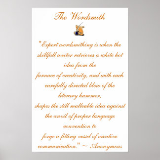 The Wordsmith Poster #2