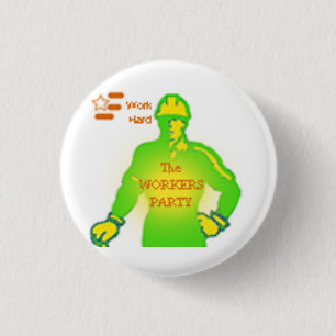 The Workers Party Logo 3 Cm Round Badge