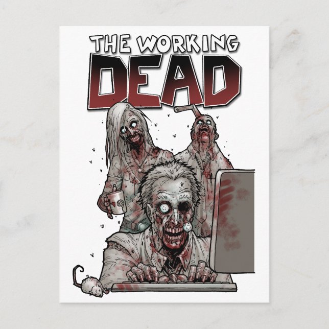 THE WORKING DEAD POSTCARD (Front)