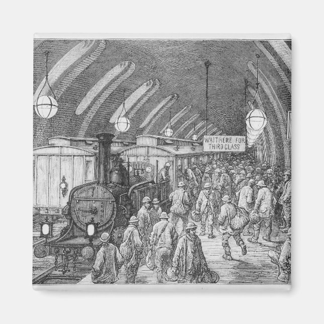 The workmen's train magnet (Front)