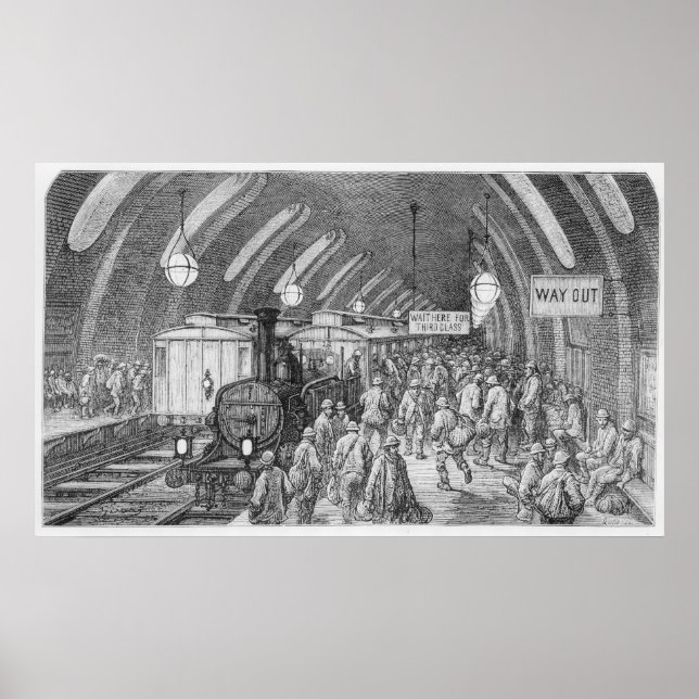 The workmen's train poster (Front)