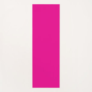 The Workout Hot Pink Exercise Gym Fitness Mat 