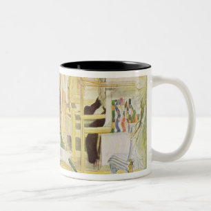The Workroom, pub. in 'Lasst Licht Hinin' (`Let in Two-Tone Coffee Mug