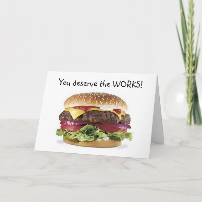 **THE WORKS FOR THE GRADUATE** CARD (Front)