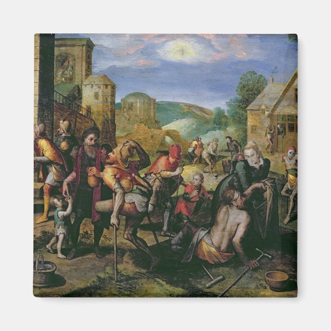 The Works of Mercy Magnet (Front)