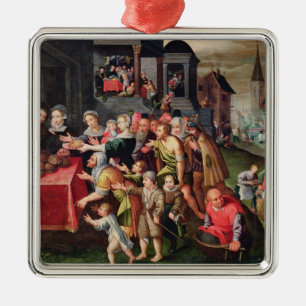 The Works of Mercy Metal Tree Decoration