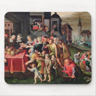 The Works of Mercy Mouse Mat