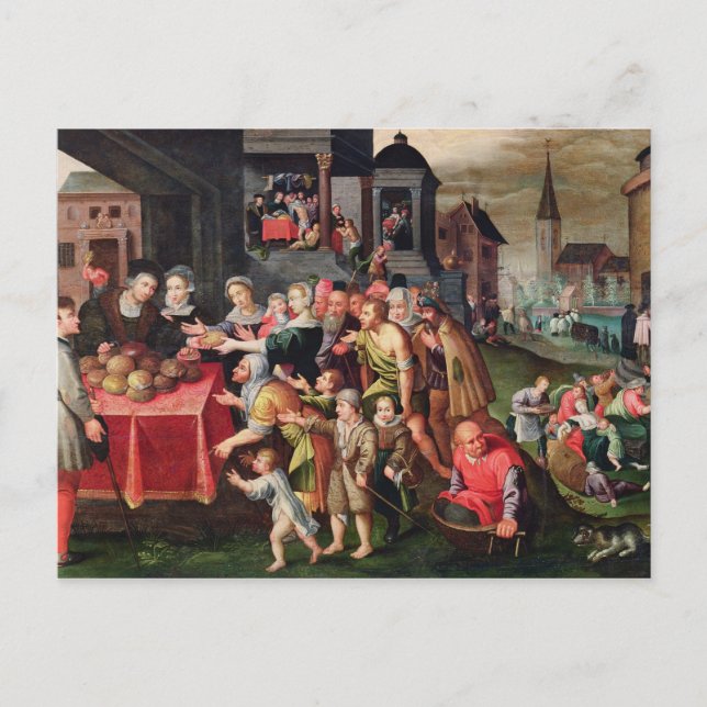 The Works of Mercy Postcard (Front)