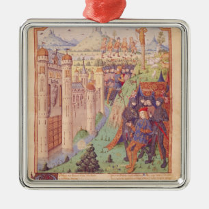 The Works of Virgil with Commentary by Servius Metal Tree Decoration