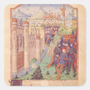 The Works of Virgil with Commentary by Servius Square Sticker