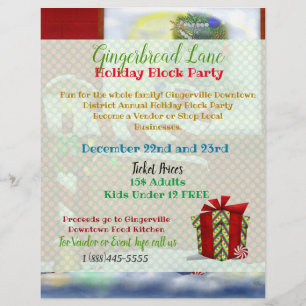 The Workshop Christmas Whimsey EVENT Flyer