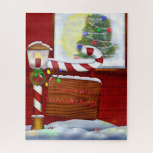 The Workshop Christmas Whimsey Jigsaw Puzzle