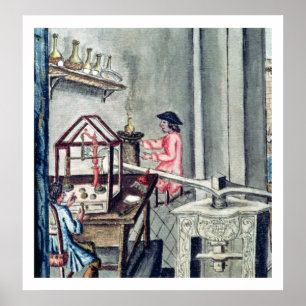 The Workshop of Silversmiths, from a silversmith b Poster