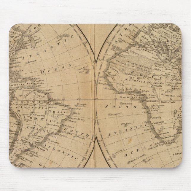 The World 2 Mouse Mat (Front)