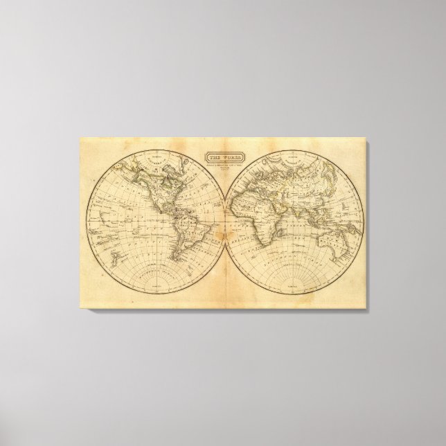 The World 3 Canvas Print (Front)