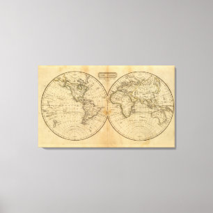 The World 3 Canvas Print