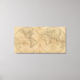 The World 3 Canvas Print