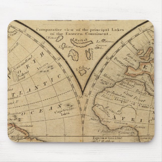 The World 3 Mouse Mat (Front)