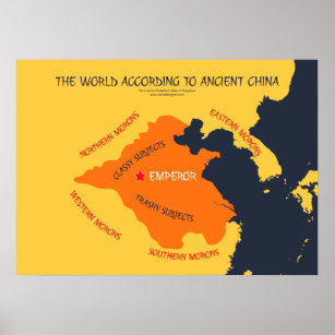 The World According to Ancient China Poster