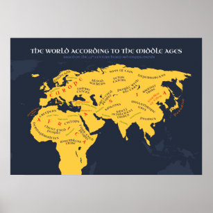 The World According to the Middle Ages Poster