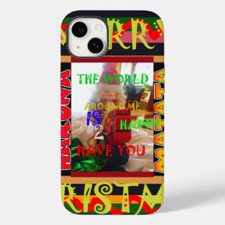 The world around Me is happy to Have You colours M Case-Mate iPhone 14 Plus Case