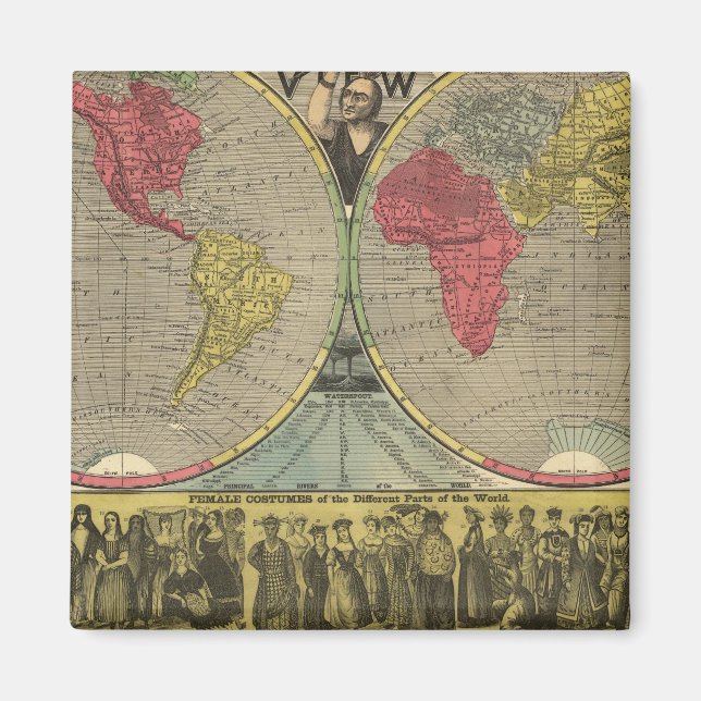 The World At One View Magnet (Front)