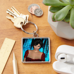 The World Behind the Eyes keychain