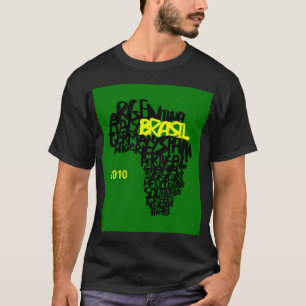THE WORLD CUP  BRASIL BASIC MEN'S T-SHIRT