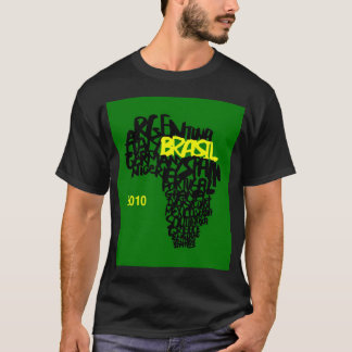 THE WORLD CUP  BRASIL BASIC MEN'S T-SHIRT