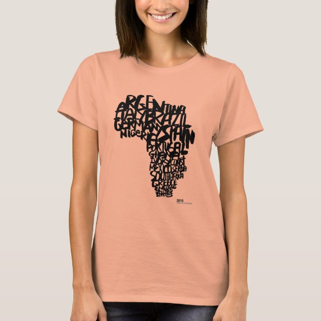THE WORLD CUP WOMEN'S BURNOUT TSHIRT (Front)
